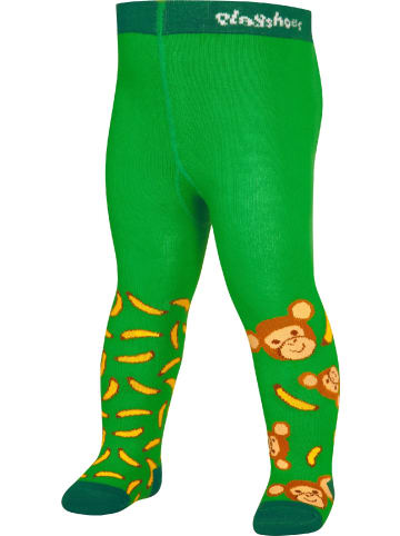 Playshoes Strumpfhose "Strumpfhose Affe 2er Set" in Grün