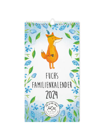 Mr. & Mrs. Panda Familienkalender 2024 Fuchs Collection ohne Spruch in Weiß