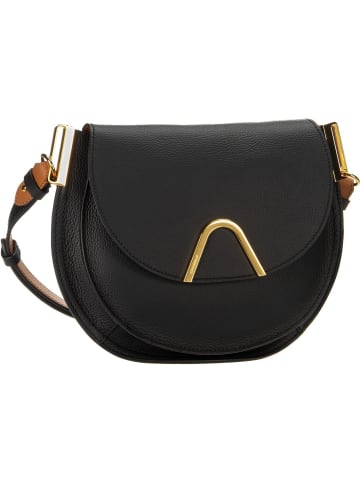 COCCINELLE Saddle Bag Sunup 1501 in Noir/Cuir