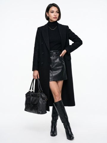 Forty degrees Shopper XXL echt Leder in schwarz