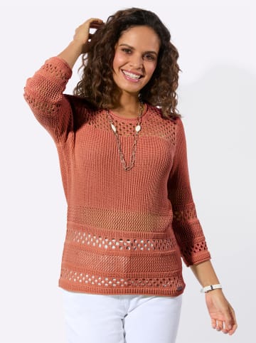 WITT WEIDEN Ajourpullover in papaya