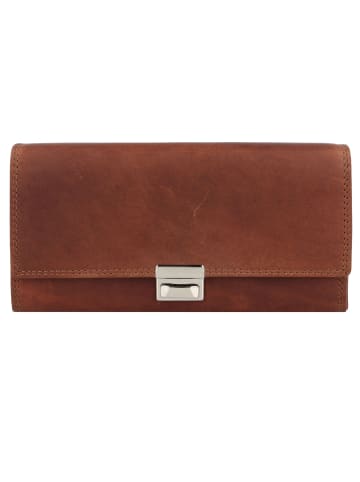 Esquire Dallas Geldbörse Leder 18 cm in braun