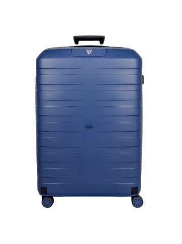 Roncato Box Sport 2.0 - 4-Rollen-Trolley L 78 cm (nero/nero) in nero/navy