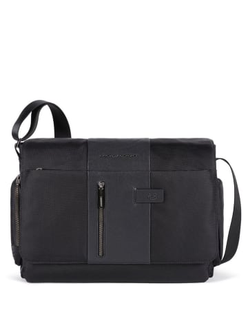 Piquadro Brief 2 - Umhängetasche 14" 43 cm in schwarz