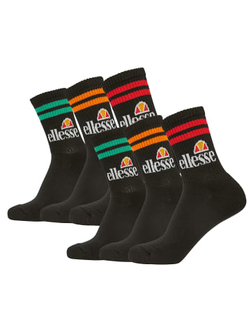 ellesse Socken 6er Pack in Schwarz/Bunt