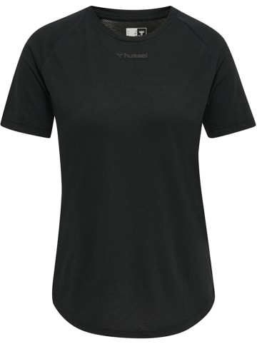 Hummel T-Shirt Raglanärmel Hmlmt Vanja Damen in BLACK