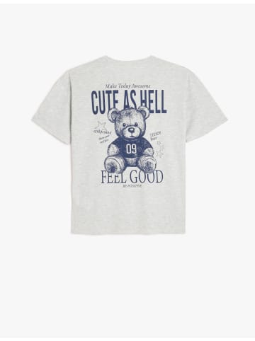 KOTON TSHIRT SS in Schneemelange
