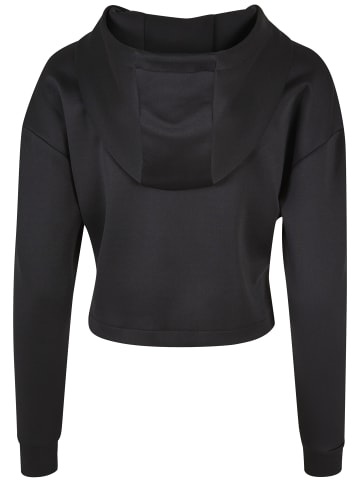 Urban Classics Urban Classics Damen Ladies Short Scuba Hoody in black