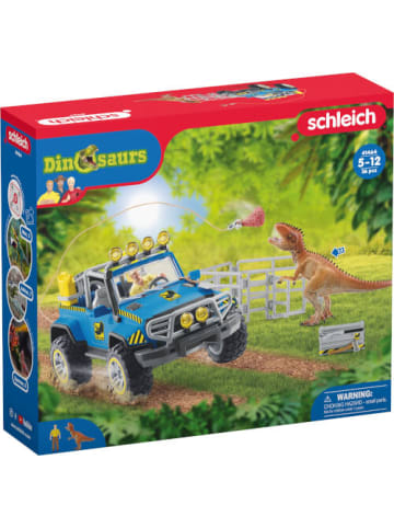 Schleich Spielfigur Dinosaurier 41464 Geländewagen mit Dino-Außenposten - 3-12 Jahre