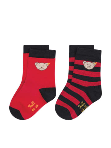 Steiff Socken 4er Pack in Rot