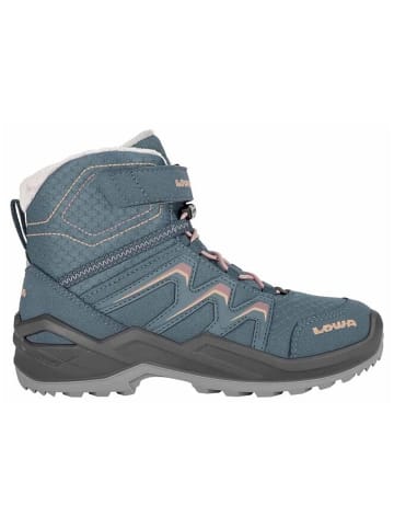 LOWA Wanderstiefel Maddox Warm GTX Mid Jr in petrol/rose