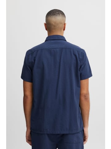 !SOLID Kurzarmhemd SDFrevne S in Blau