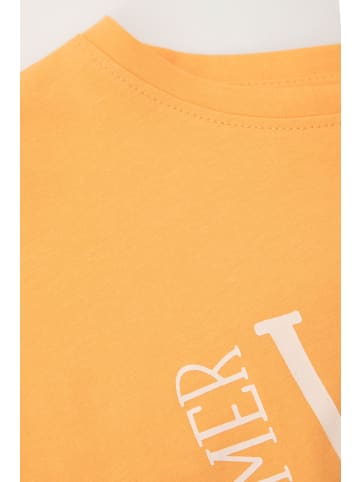 MOKIDA Kurzarmshirt  in gelb