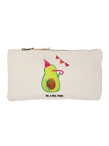 Mr. & Mrs. Panda Schminktasche Avocado Party ohne Spruch in Weiß