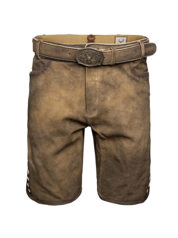 Stockerpoint Lederhose Fred in braun