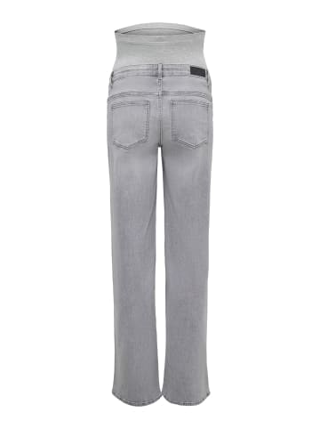 ONLY Jeans mit weitem Bein in Grey Denim