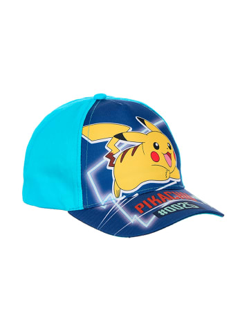 Pokémon Pikachu Cap Kinder Basecap Jungen in Türkis