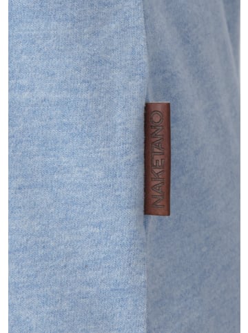 naketano T-Shirt New T-Shirt Amazing Blue Melange