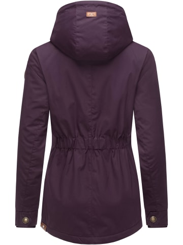 ragwear Winterjacke Monade in Plum24