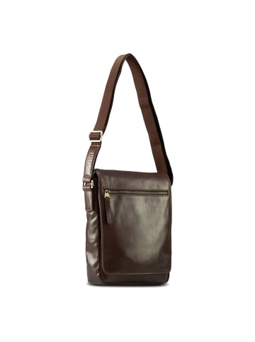Jost Umhängetasche S Leder 25 cm redbrown