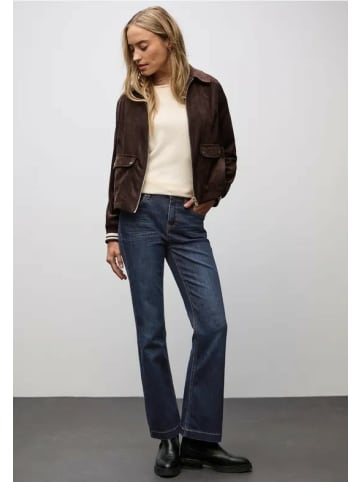 Street One Lederjacke für Damen in blau