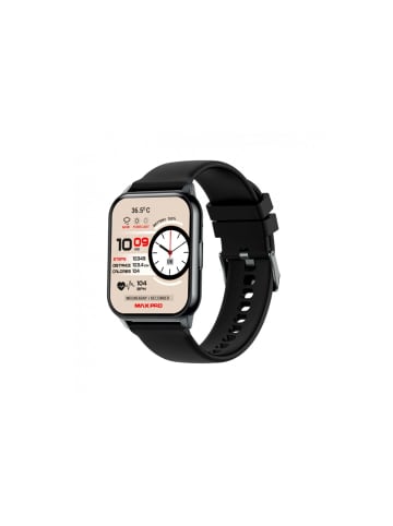 Maxcom ArsenPro TechPulse Pro 1.96" Smartwatch Schwarz in Schwarz