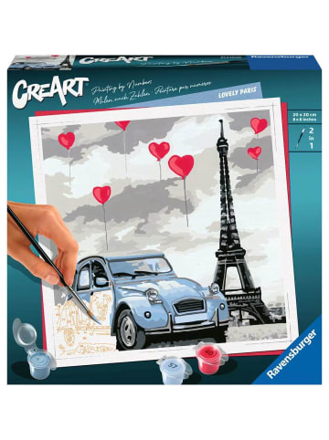 Ravensburger Malprodukte Liebe in Paris CreArt Adults Trend Ab 12 Jahre in bunt