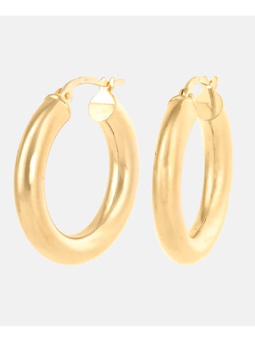 Vanlere Creolen aus 375 Gelbgold