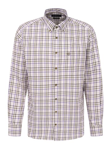 Bugatti Freizeithemd 1:1 Arm in oliv