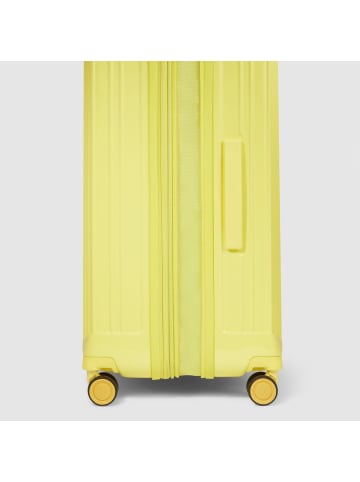 Piquadro PQL-Special3 4 Rollen Trolley 75 cm mit Dehnfalte in yellow