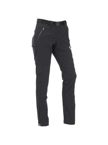 Maul Sport Softshell Trekkinghose Peak Perle in Schwarz