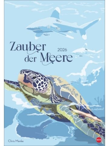 Heye Kalender Kalender - Zauber der Meere Posterkalender 2026