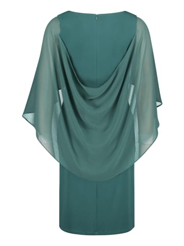 Vera Mont Cocktailkleid mit Raffung in Dark Emerald