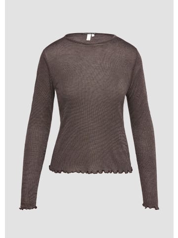 QS T-Shirt in 4988_aubergine