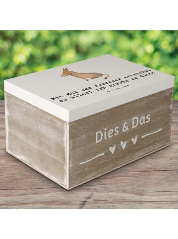 Mr. & Mrs. Panda Aufbewahrungsbox Spruch Sportliche Wettkämpfe M... in Weiß