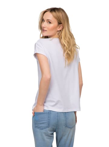 LAURASØN Shirt in schneeweiß