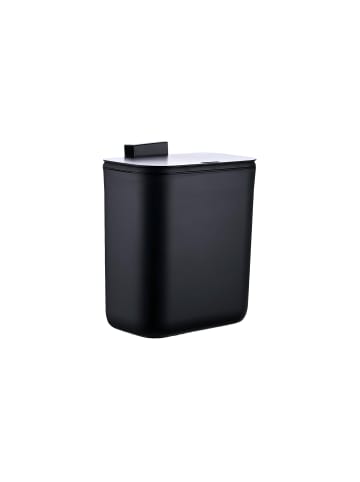 relaxdays Küchenmülleimer in Schwarz - 9 Liter