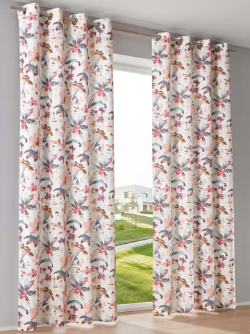 Heine Dekoschal in weiß-bunt