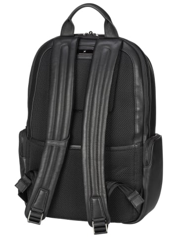 Rucksack Roadster Leather M1 in Black