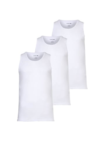 Lacoste Unterhemd 3er Pack in Weiß