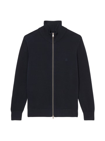 Marc O'Polo Stehkragen-Strickjacke regular in dark navy