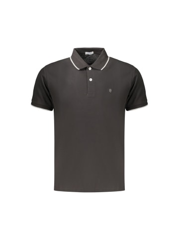 Schwarz Baumwolle Herren Polo