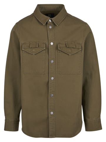 Brandit Denim Jackets in olive