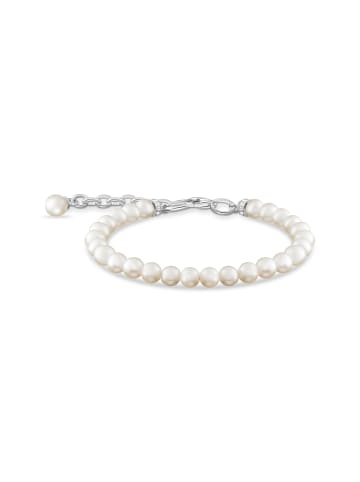 Thomas Sabo Armband Perlen Silber in silber, weiß
