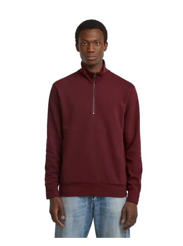 G-Star Raw Nifous Half Zip Sweatshirt port red