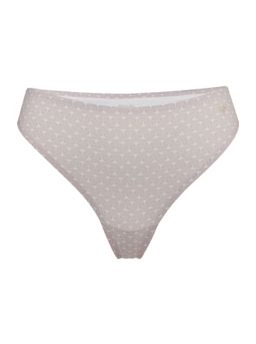 JOOP! String Sensation Allover Print Thong in OPEN BEIGE