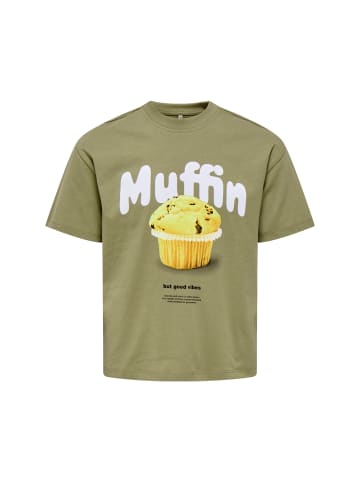 KIDS ONLY T-Shirt 'Tabita' in grün