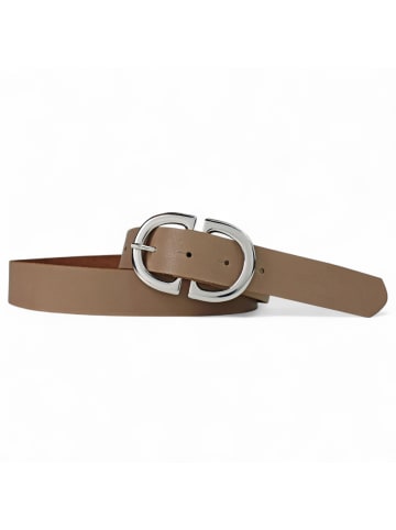 FRONHOFER Ledergürtel in Taupe