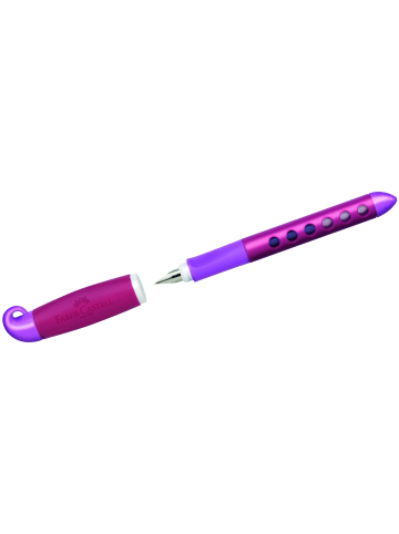 Faber-Castell Schulfüller Scribolino Linkshänder L brombeer