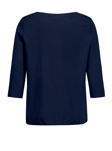 Betty Barclay Casual-Shirt mit Tunnelzug in dunkelblau